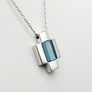 Gucci Signed Blue 18k Ladies Necklace